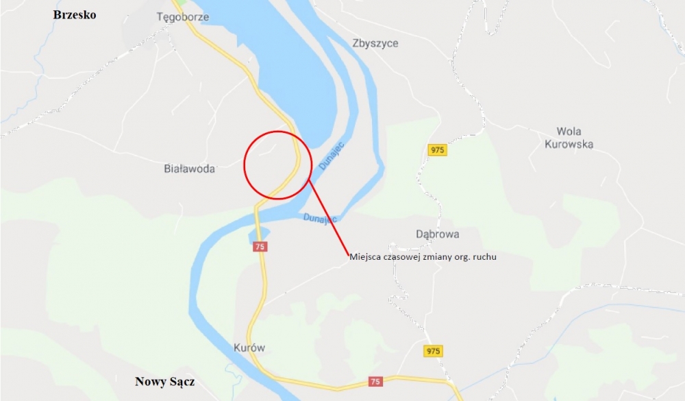 Budowa mostu Knurowie - utrudnienia dla kierowców